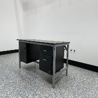 5' FORMASPACE Black Lab Table w/ Storage image 0